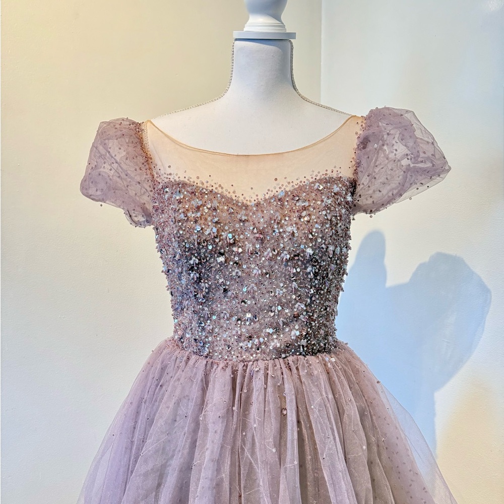 Lavender Prom Dress
